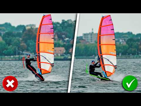 🚨 AVOID THESE MISTAKES | High Wind Control for Windsurfing