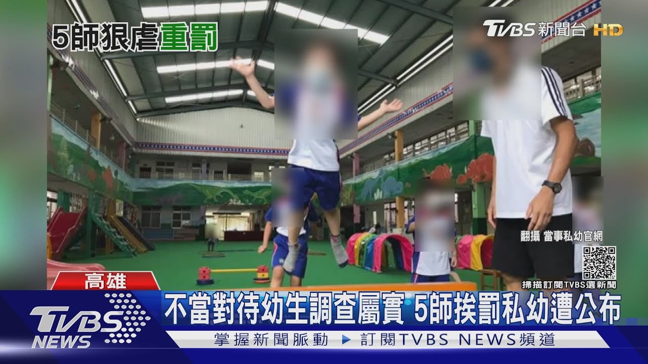 不當對待幼生調查屬實5師挨罰 私幼遭公布減招60人