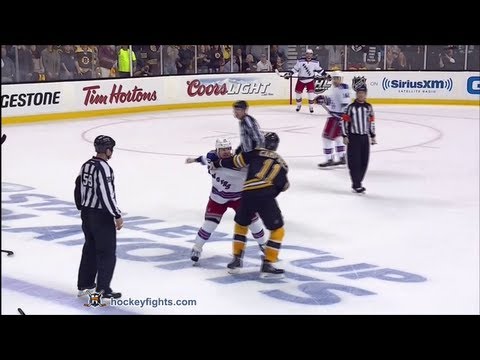 Derek Dorsett vs Gregory Campbell May 19, 2013