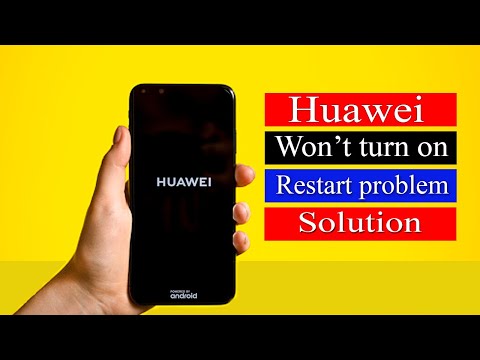 How to Fix Huawei mobile auto restart problem, Huawei won't turn on, Huawei y7 pro keeps restarting