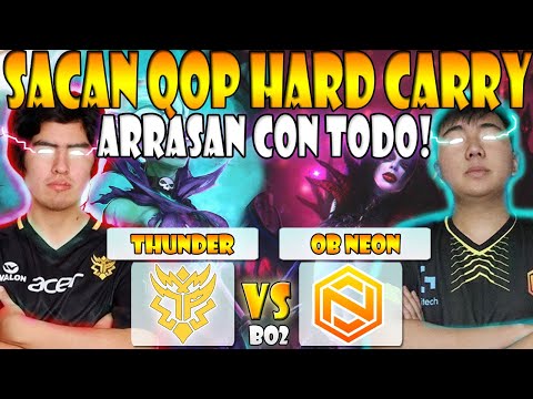 THUNDER PREDATOR VS OB NEON BO2[GAME 1] ONE ESPORTS SINGAPORE MAJOR - DOTA 2 PRO