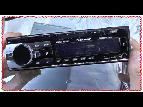 Посылка. Автомагнитола JSD-520 Polar Lander и вскрытие