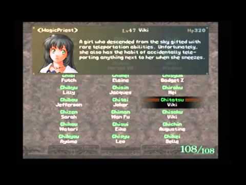 Let's Play Suikoden 3 Part #091 Reading Character Bios + Kidd's Investigations