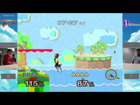 Birmingham Brawl 16 Melee Singles LF - Cashmere John (Falco) vs. 2KV (Sheik/Luigi)