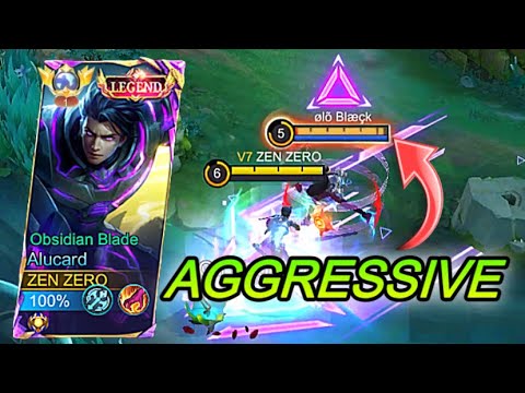 ALUCARD GAMEPLAY AGGRESSIVE DAMAGE (Alucard top global)
