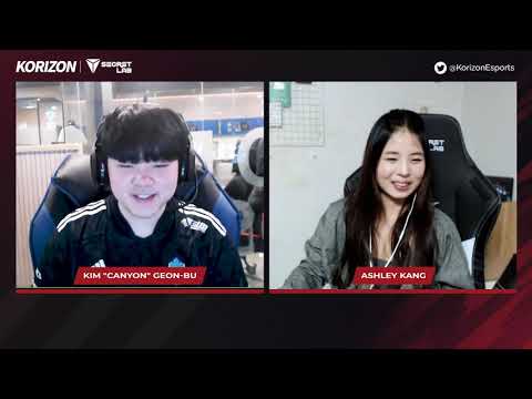 DWG KIA Canyon on whether he'd play Volibear or Lee Sin on stage | Ashley Kang