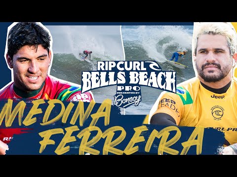 Gabriel Medina vs Italo Ferreira | 2019 Rip Curl Pro Bells Beach Semifinal Heat Replay