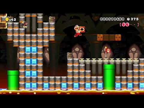 [NSDBU] Sunken Stronghold ⚡️ by Royalnobod ⚡️ SUPER MARIO MAKER Raw GAMEPLAY