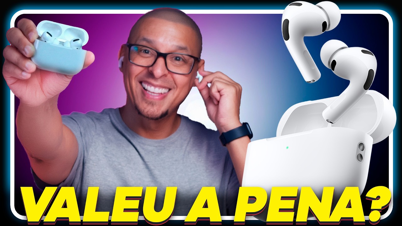 IMPORTEI o AIRPODS PRO 3. Bem mais barato que no Brasil!!