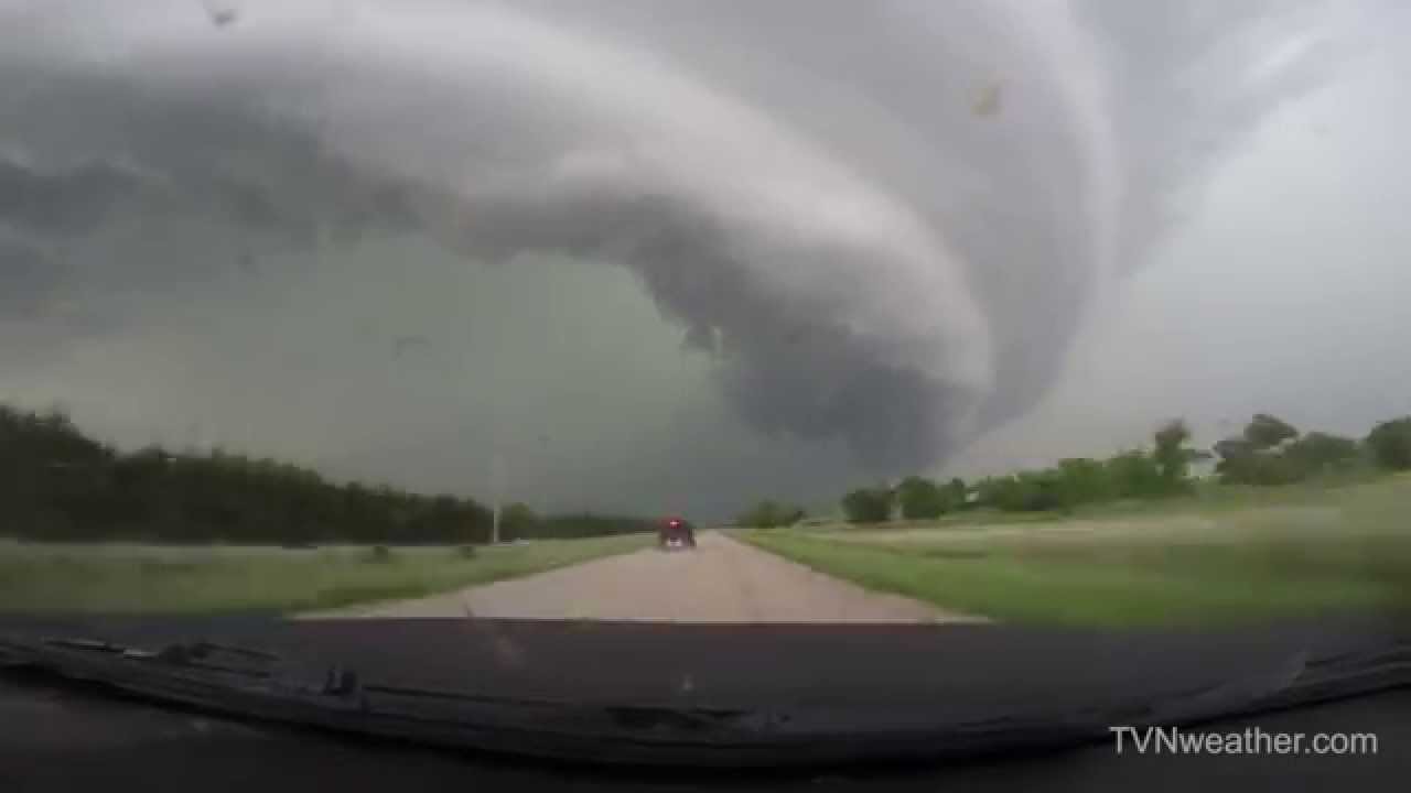Insane GoPro footage of Nebraska mothership supercell - June 16, 2014