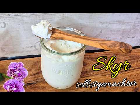 Cremiger Skyr / Quark 😋💫 einfach selbst gemacht spart Geld #231