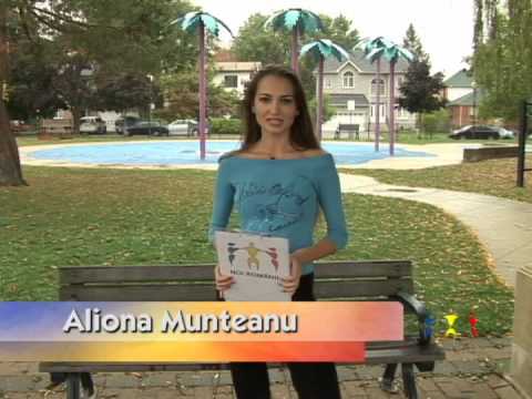 Aliona Munteanu prezentatoare TV 2007-2008, Toronto, Canada