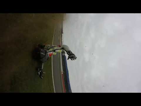 Silverstone 2017 - High-side Crash  - Qualifying Round 3 Bemsee Rookie 600