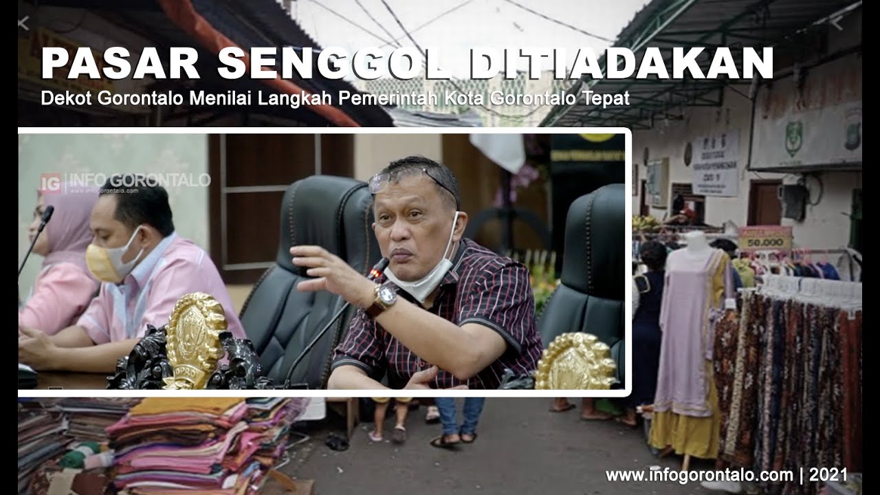 Pasar Senggol Ditiadakan, Ariston Tilameo : Langkah Pemkot Sudah Tepat