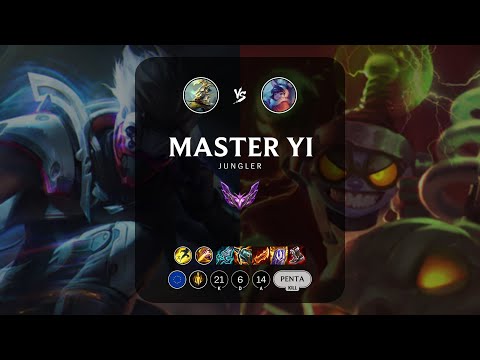 Master Yi Jungle vs Nunu & Willump - EUW Master Patch 13.13