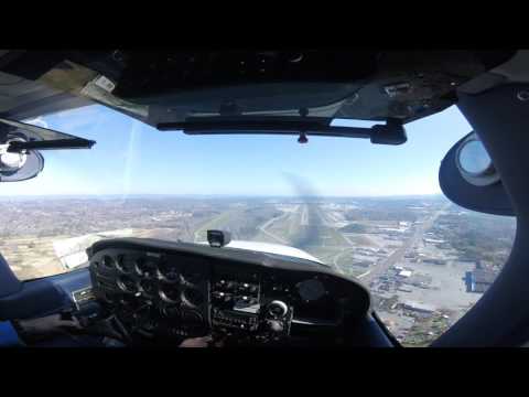 Chattanooga Lovell Field Airport Runway 2 Landing