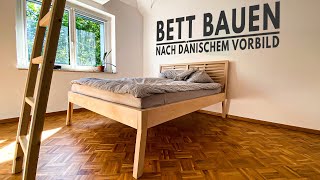 Von der Bohle zum Bett - Danish Design Massivholzbett