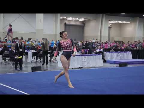 National Floor Champion! Arianna Espinoza 1st Place Floor 9.85 Level 10 National Championships 2025