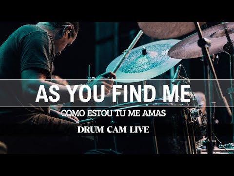 Como Estou Tu Me Amas - Drum Cam - (As You Find Me) | Hillsong United