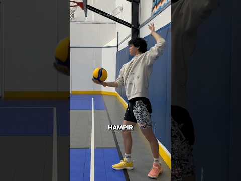 Trik Gila Melempar Bola Voli! 😱