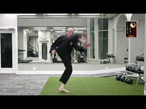 Kick Combinations: Crescent kick, spinning and leaping Crescent kick – Sensei Rod Lindgren
