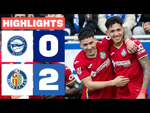 DEPORTIVO ALAVÉS 0 - 2 GETAFE CF | RESUMEN LALIGA EA SPORTS