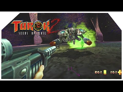 Turok 2: Seeds of Evil Xbox One Gameplay Walkthrough Part 5 - Hive of The Mantids!