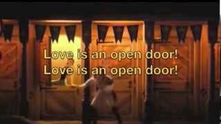 Love Is an Open Door - Kristen Bell and Santino Fontana [from Frozen] (with Hans lyrics)