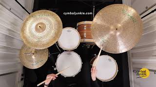 Video thumbnail for Istanbul Agop 18" Signature crash cymbal (1192g) HD 1080p by Cymbal Junkie