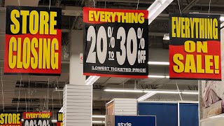 Walkthrough of store closing sale | bed bath and beyond #bedbathandbeyond #yeg #westedmontonmall