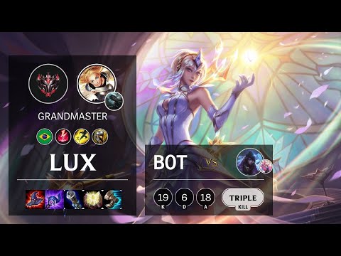 Lux Bot vs Aphelios   BR Grandmaster Patch 10 22