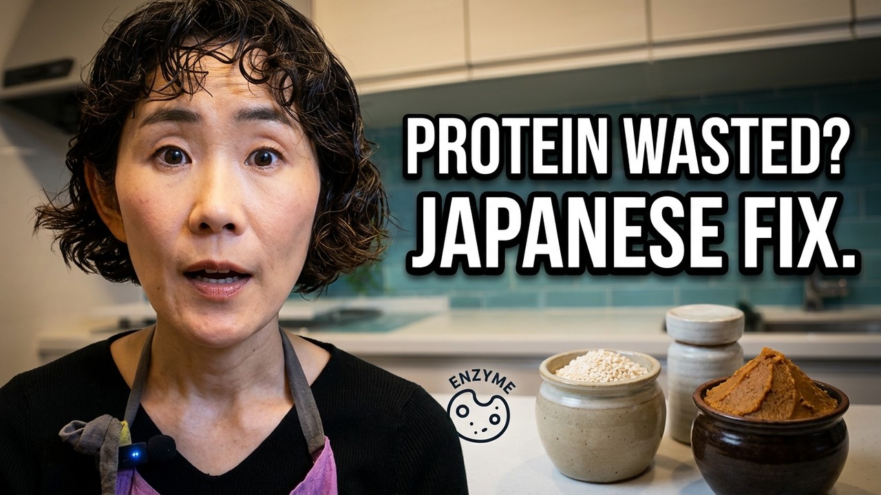 Most People Waste 40% of the Protein They Eat — Japanese Fermentation Fixes This