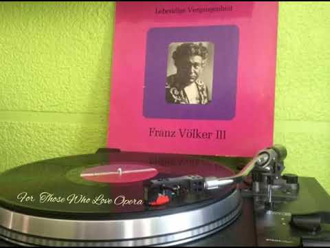 Franz Völker sings La donna è mobile