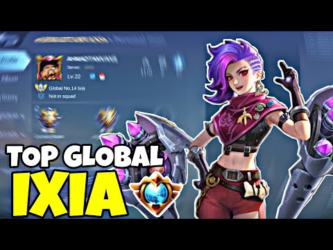 PERTARUNGAN SERU DARI TOP GLOBAL IXIA | GAMEPLAY By AHMADTAMVANS - Mobile Legends Bang Bang
