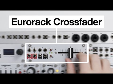 Intellijel Xfade 1U: DJ-style Crossfader for Eurorack