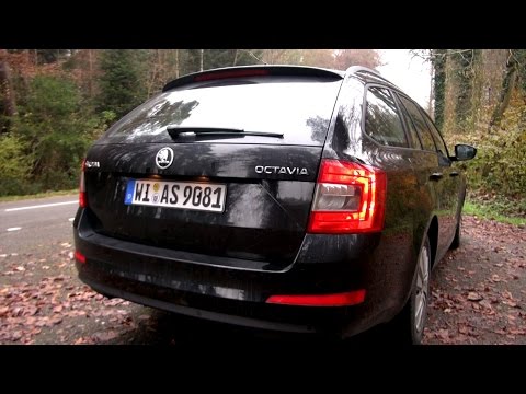 2014 Skoda Octavia Combi 1.6 TDI 7-DSG (105 HP) Test Drive