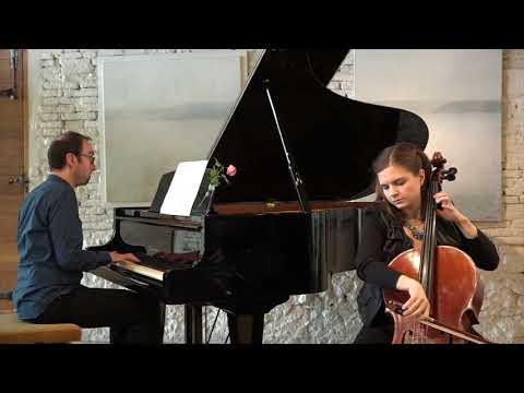 A.DVORAK: "Songs my mother taught me" for cello and piano - from "Gipsy Songs" opus 55 n°4