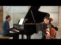 A.DVORAK: "Song my mother taught me" for cello and piano - from "Gipsy Songs" opus 55 n°4