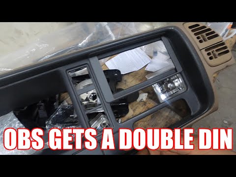 1995 2 Door Tahoe Double Din Install Metra 95-3003G
