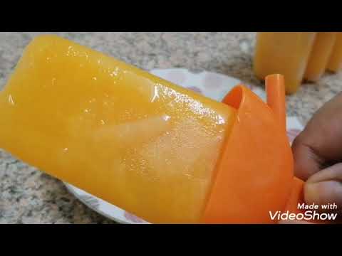Orange ice-cream recipe | Shabina Mumtaz | FOOD WORLD