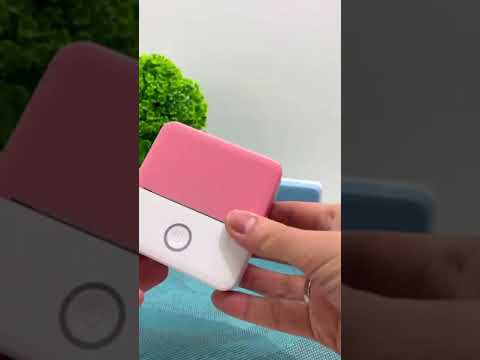 Принтер-мини детский портативный печать со смартфона Розовый (C 65320) - фото 1 - id-p2290357995