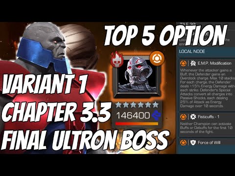 TERRAX vs Variant 1 ULTRON Final Boss in CH 3.3 - Early Access Review - Marvel Contest of Champions