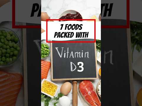 7 FOODS PACKED WITH Vitamin D3 ❤‍🔥✌😍🥚🍠🧀#shorts #youtubeshorts #food