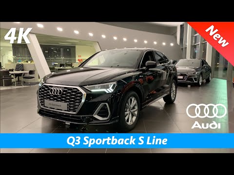 Audi Q3 Sportback 2020 (S Line) - FIRST quick look in 4K | Interior - Exterior (Day & Night)