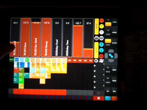 touchAble - Ableton Live Jam on iPad2