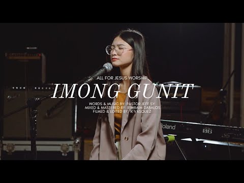 Imong Gunit (Piano) - Live at TJFC - All For Jesus Worship [Official Music Video]