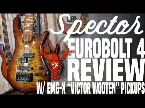 Spector Eurobolt 4 w/ EMG-X "Victor Wooten" Pickups & BTC 2-band Preamp - LowEndLobster Review
