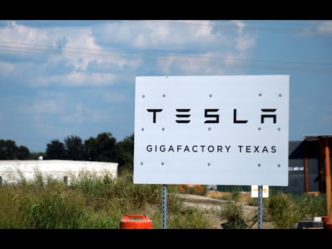 TESLA Gigafactory Texas Sept. ‘21 drive by