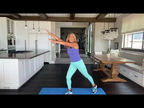 8-Minute Standing Flat Abs Workout | Denise Austin