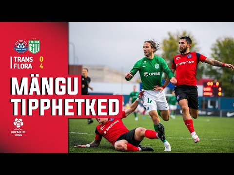 JK Narva Trans - Tallinna FC Flora l 0:4 l Premium liiga 29. voor l 2022
